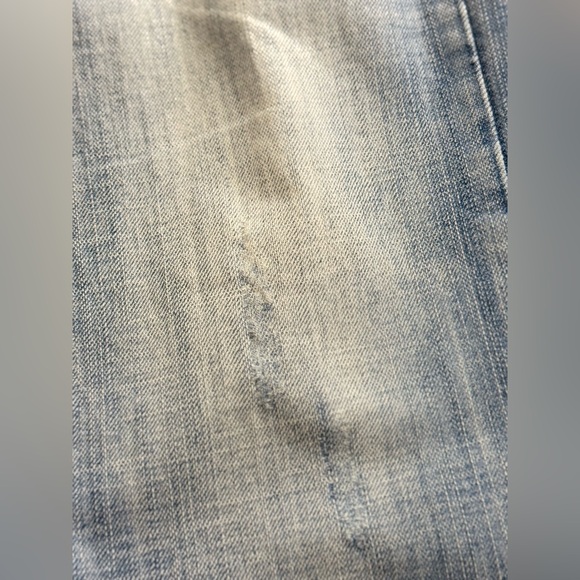 BKE Tyler Wide Leg Regular Fit Denim Jeans, (Distressed) Men's Size 32R - Picture 16 of 16